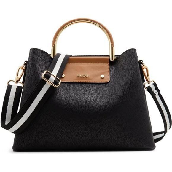 Womens Small Satchel Handbag Top Handle Purse with Compartments Day to Night - Picture 1 of 6
